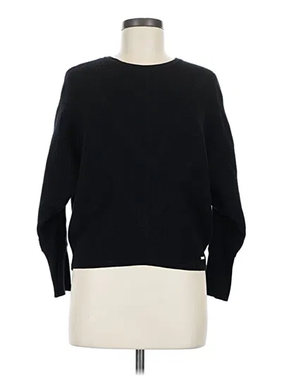 Pre-owned T Tahari Pullover Sweater In Black