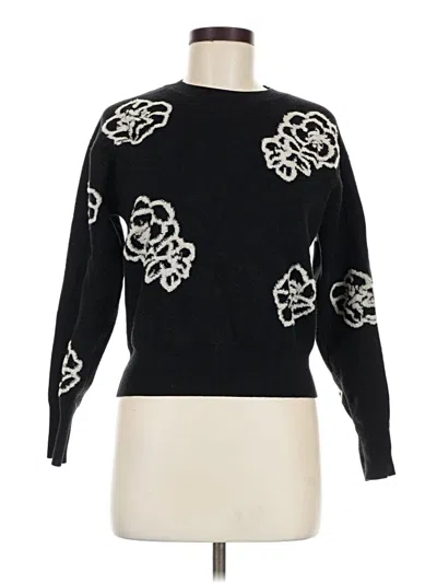 Pre-owned T Tahari Pullover Sweater In Black