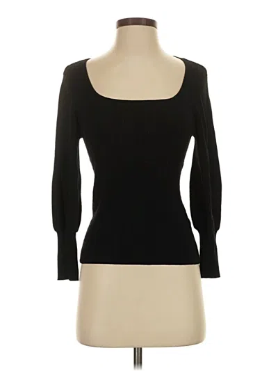 Pre-owned T Tahari Pullover Sweater In Black