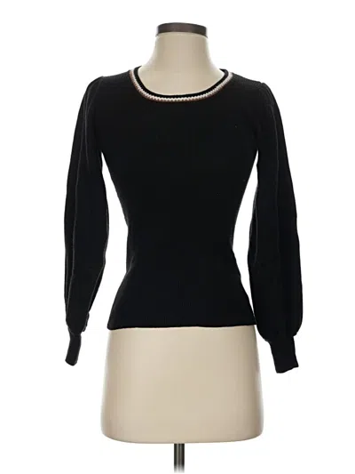 Pre-owned T Tahari Pullover Sweater In Black