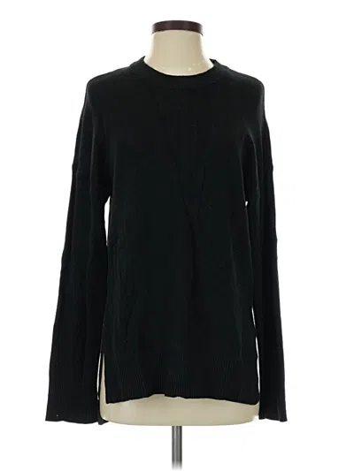 Pre-owned T Tahari Pullover Sweater In Black