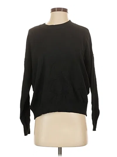 Pre-owned T Tahari Pullover Sweater In Black