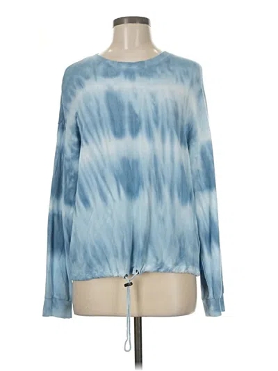 Pre-owned T Tahari Pullover Sweater In Blue