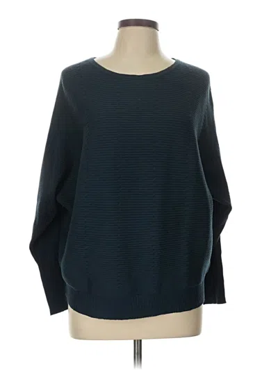 Pre-owned T Tahari Pullover Sweater In Blue