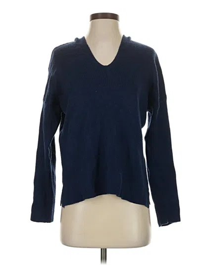 Pre-owned T Tahari Pullover Sweater In Blue