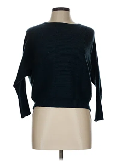 Pre-owned T Tahari Pullover Sweater In Blue