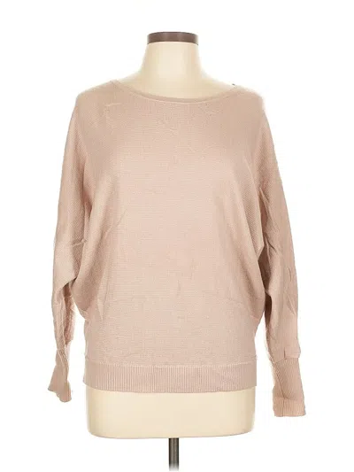 Pre-owned T Tahari Pullover Sweater In Brown