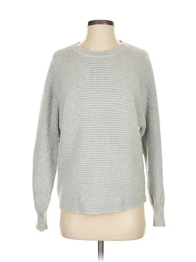 Pre-owned T Tahari Pullover Sweater In Gray
