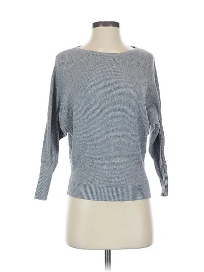 Pre-owned T Tahari Pullover Sweater In Gray