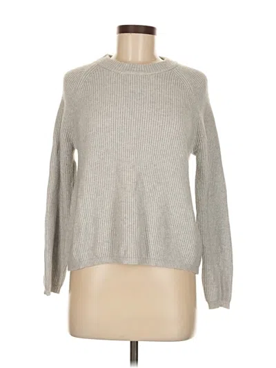 Pre-owned T Tahari Pullover Sweater In Gray