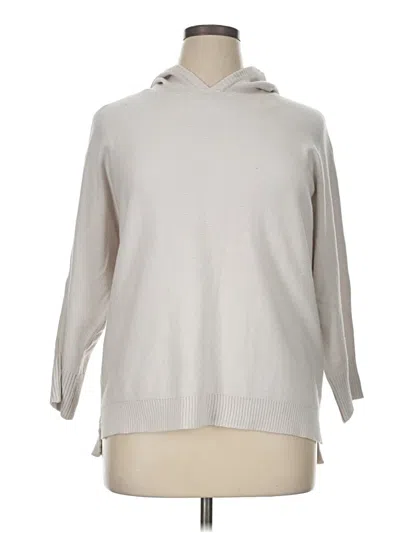 Pre-owned T Tahari Pullover Sweater In Gray