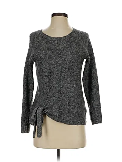 Pre-owned T Tahari Pullover Sweater In Gray