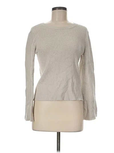 Pre-owned T Tahari Pullover Sweater In Gray