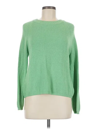 Pre-owned T Tahari Pullover Sweater In Green
