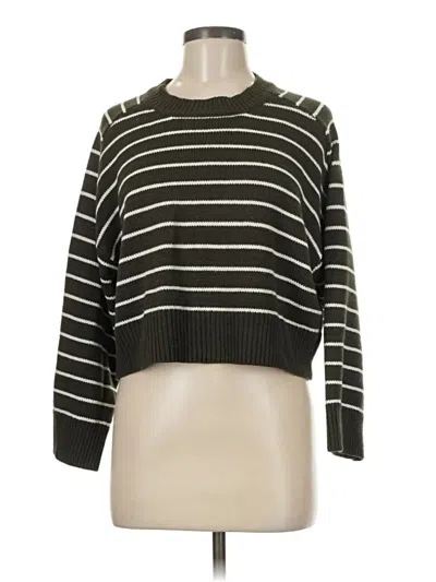 Pre-owned T Tahari Pullover Sweater In Green