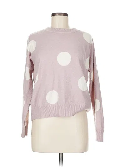 Pre-owned T Tahari Pullover Sweater In Pink