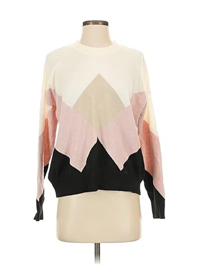 Pre-owned T Tahari Pullover Sweater In Pink