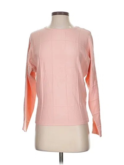 Pre-owned T Tahari Pullover Sweater In Pink