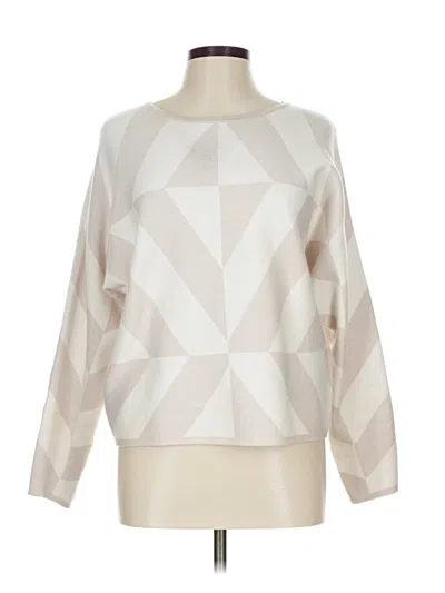 Pre-owned T Tahari Pullover Sweater In Pink