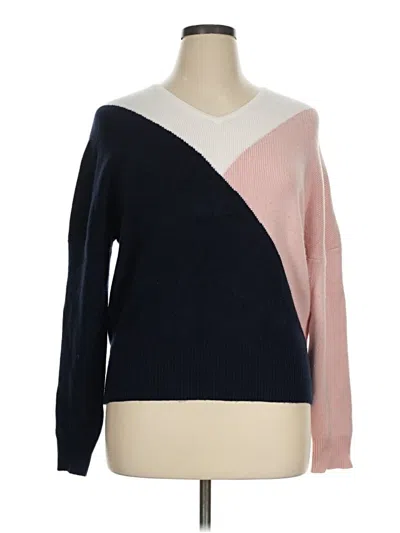 Pre-owned T Tahari Pullover Sweater In Pink