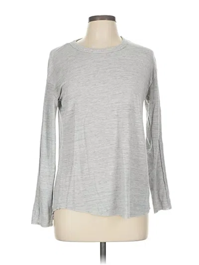 Pre-owned T Tahari Pullover Sweater In Silver