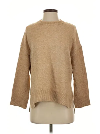 Pre-owned T Tahari Pullover Sweater In Tan