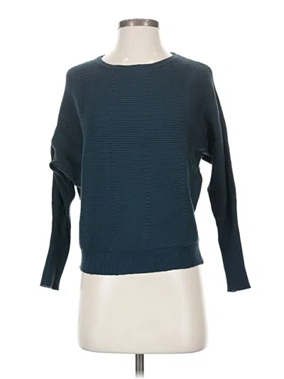 Pre-owned T Tahari Pullover Sweater In Teal