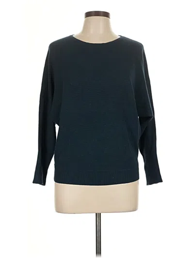 Pre-owned T Tahari Pullover Sweater In Teal