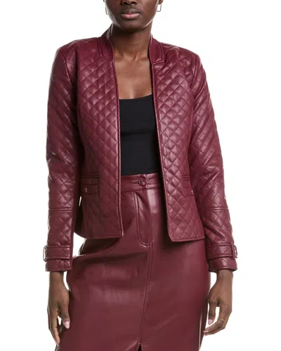 T TAHARI QUILTED JACKET