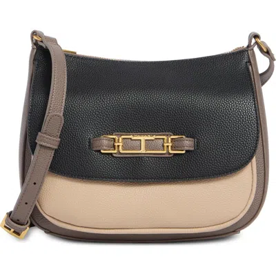 T Tahari Raven Saddle Crossbody Bag