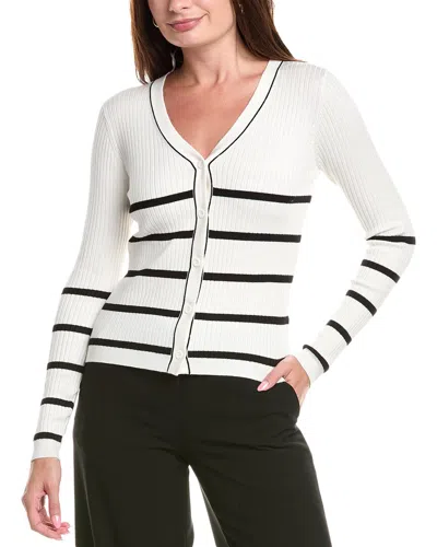 T Tahari Ribbed Cardigan