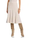 T Tahari Ribbed Knit Midi Skirt