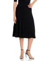 T Tahari Ribbed Knit Midi Skirt