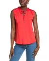 T Tahari Ruffle Blouse