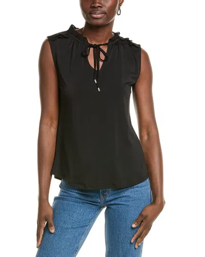 T Tahari Ruffle Blouse