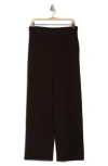 T Tahari Scuba Wide Leg Pants In Black