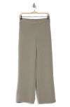 T Tahari Scuba Knit Wide Leg Pants In Bronze