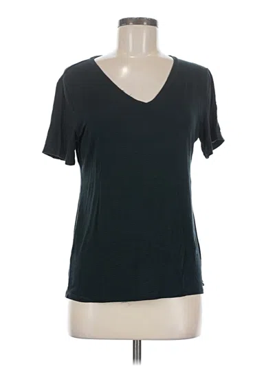 Pre-owned T Tahari Short Sleeve T-shirt In Black