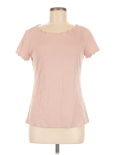 Pre-owned T Tahari Short Sleeve T-shirt In Pink