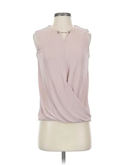Pre-owned T Tahari Sleeveless Blouse In Pink