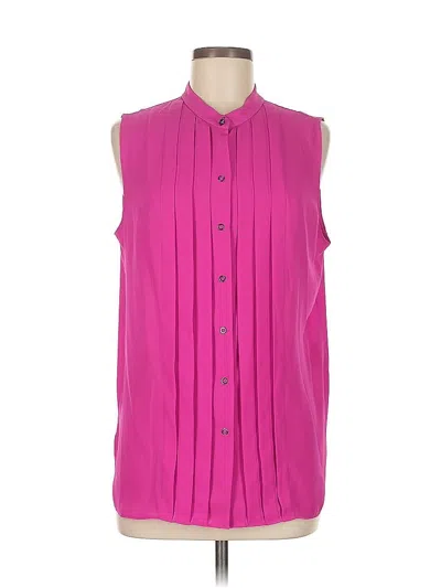 Pre-owned T Tahari Sleeveless Blouse In Pink