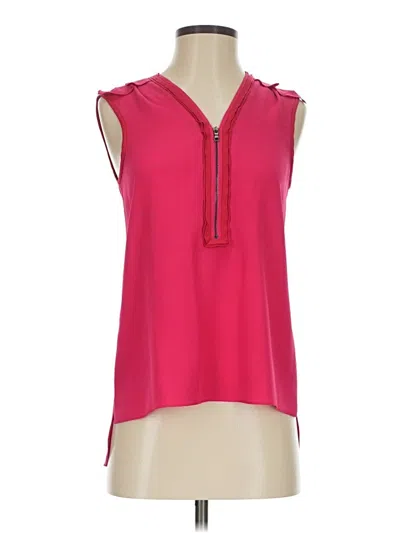 Pre-owned T Tahari Sleeveless Blouse In Pink