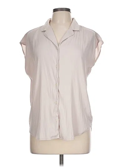 Pre-owned T Tahari Sleeveless Blouse In Tan