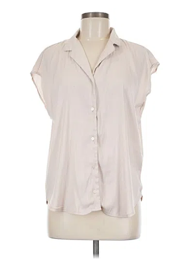 Pre-owned T Tahari Sleeveless Blouse In White