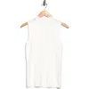 T Tahari Sleeveless Sweater In White