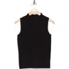 T Tahari Sleeveless Sweater In Black