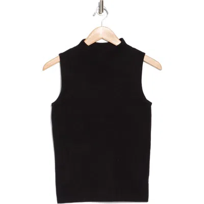 T Tahari Sleeveless Sweater In Black