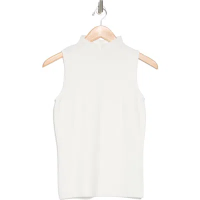 T Tahari Sleeveless Sweater In Ivory