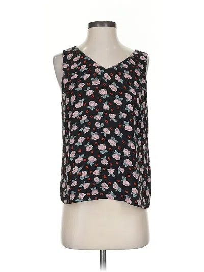 Pre-owned T Tahari Sleeveless Top Black Sweetheart Neckline Tops