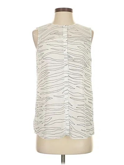 Pre-owned T Tahari Sleeveless T-shirt In White